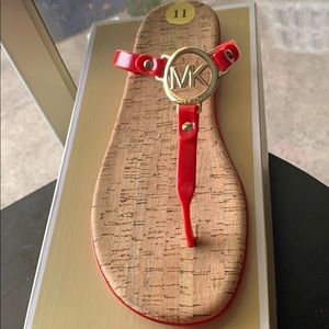 MK CHARM JELLY SHOES